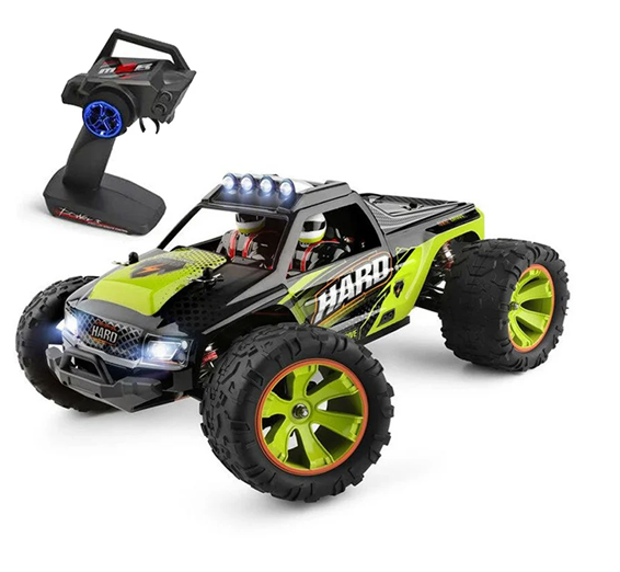 WLtoys 144002 RC Car, 1:14 Scale Remote Control Car, 4WD 60KM/H High Speed RC Truck, 2.4GHz