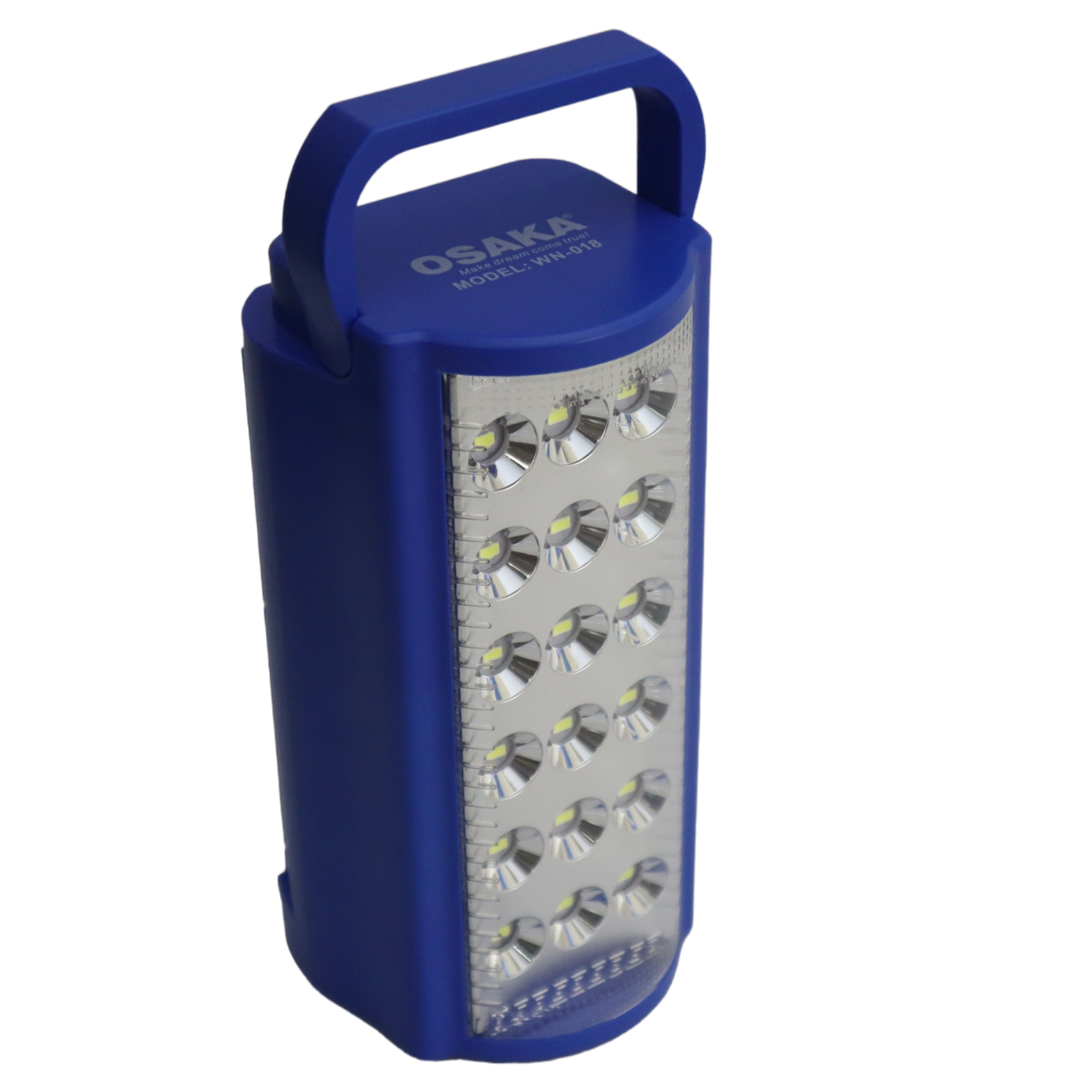 OSAKA WN-018 Super Bright LED Work Light - 18 LED Rechargeable Flashlight, Portable & Durable for Camping, Power Outages & Workshop