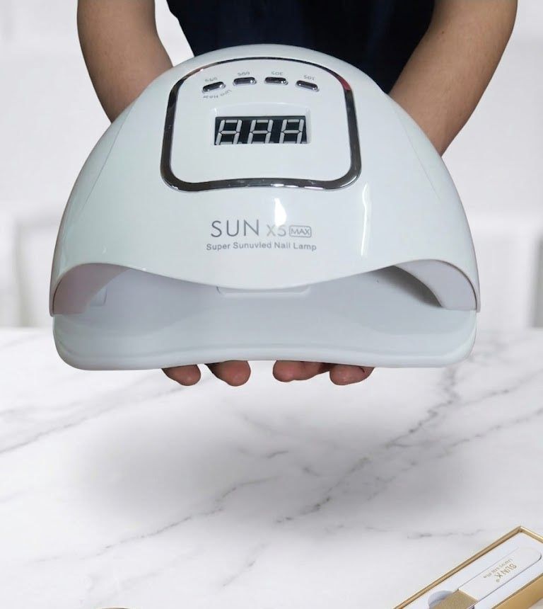SUN X5 MAX Nail Lamp 120W - Fast Dry UV LED Gel Polish Dryer with Smart Sensor & Timer
