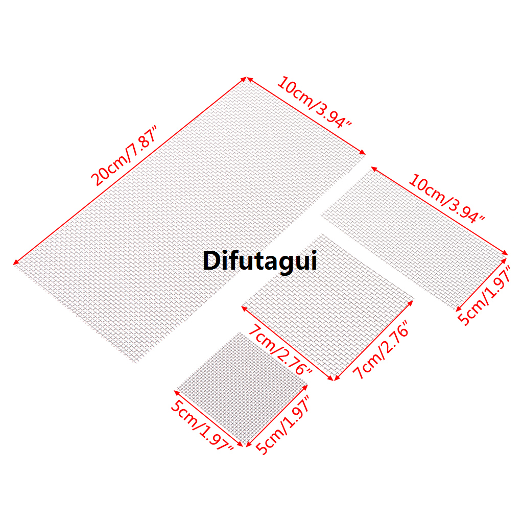 Difutagui Special Offer 2021 New Aquarium Wire Mesh Pad Aquatic Original Moss Plants Stainless Steel Fish Tank Decoration