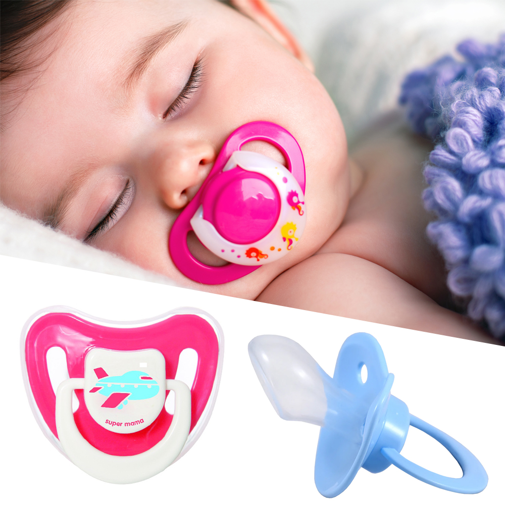 Mumlove Silicone Baby Pacifier - Safety Soft, Food Grade, Soothing Sleep
