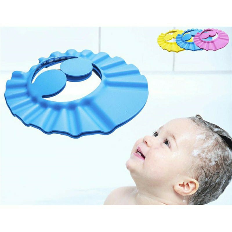 Mumlove Baby Shower Cap For Bathing, Safe Shampoo Visor For Infants And Toddlers