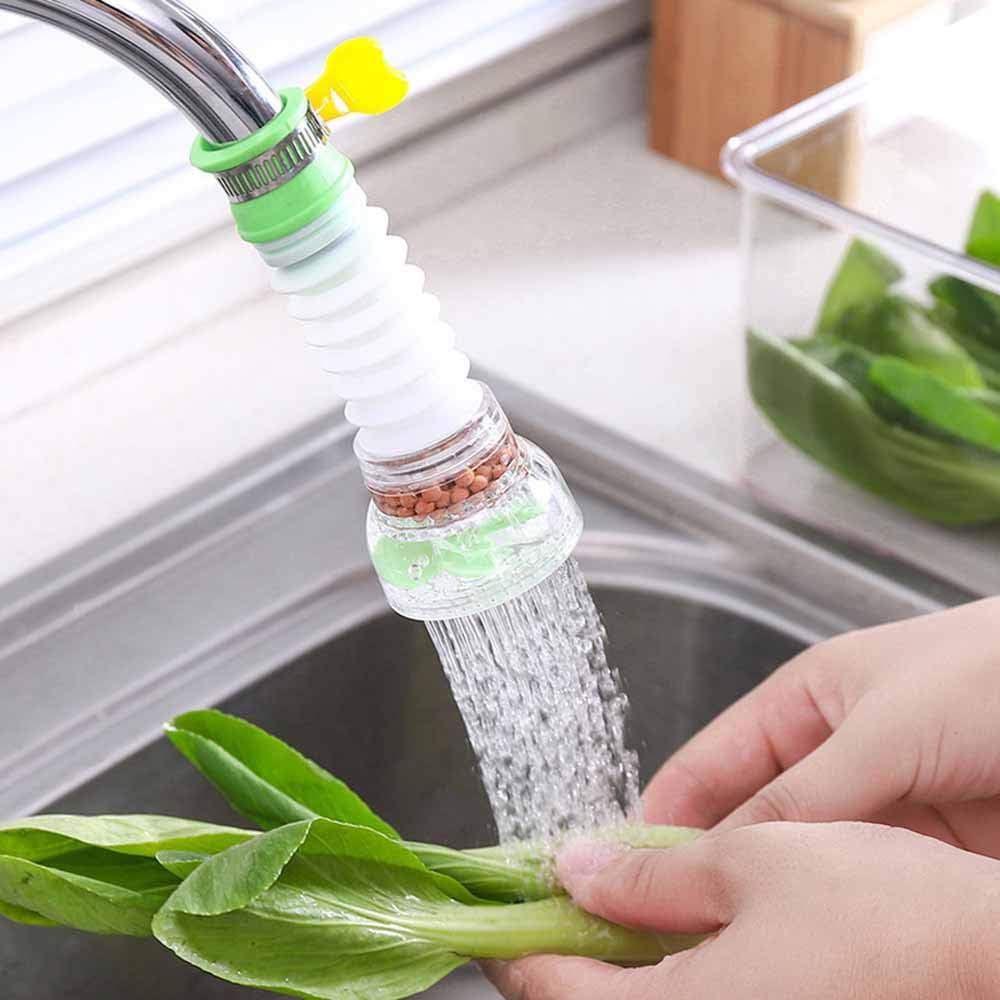 Tap Faucet Filter Purifier with Drain Sewer Dredge Device Faucet Water Filter 360 Rotating Faucet Nozzle Water Filter