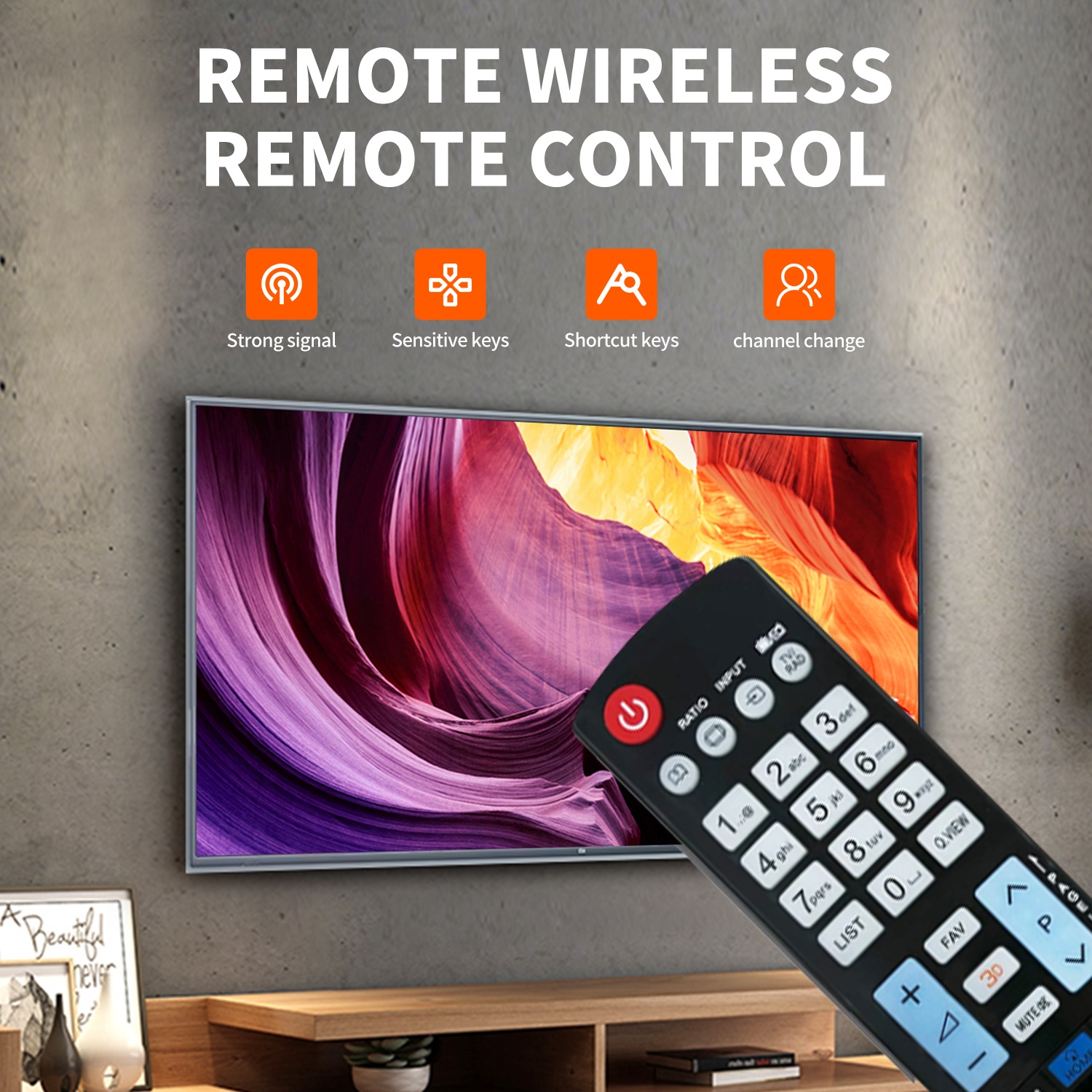 Luxury Universal New Replacement AKB73615303 Remote Control Fit For LG LED LCD HD TV Factory Supply TV Remote Control