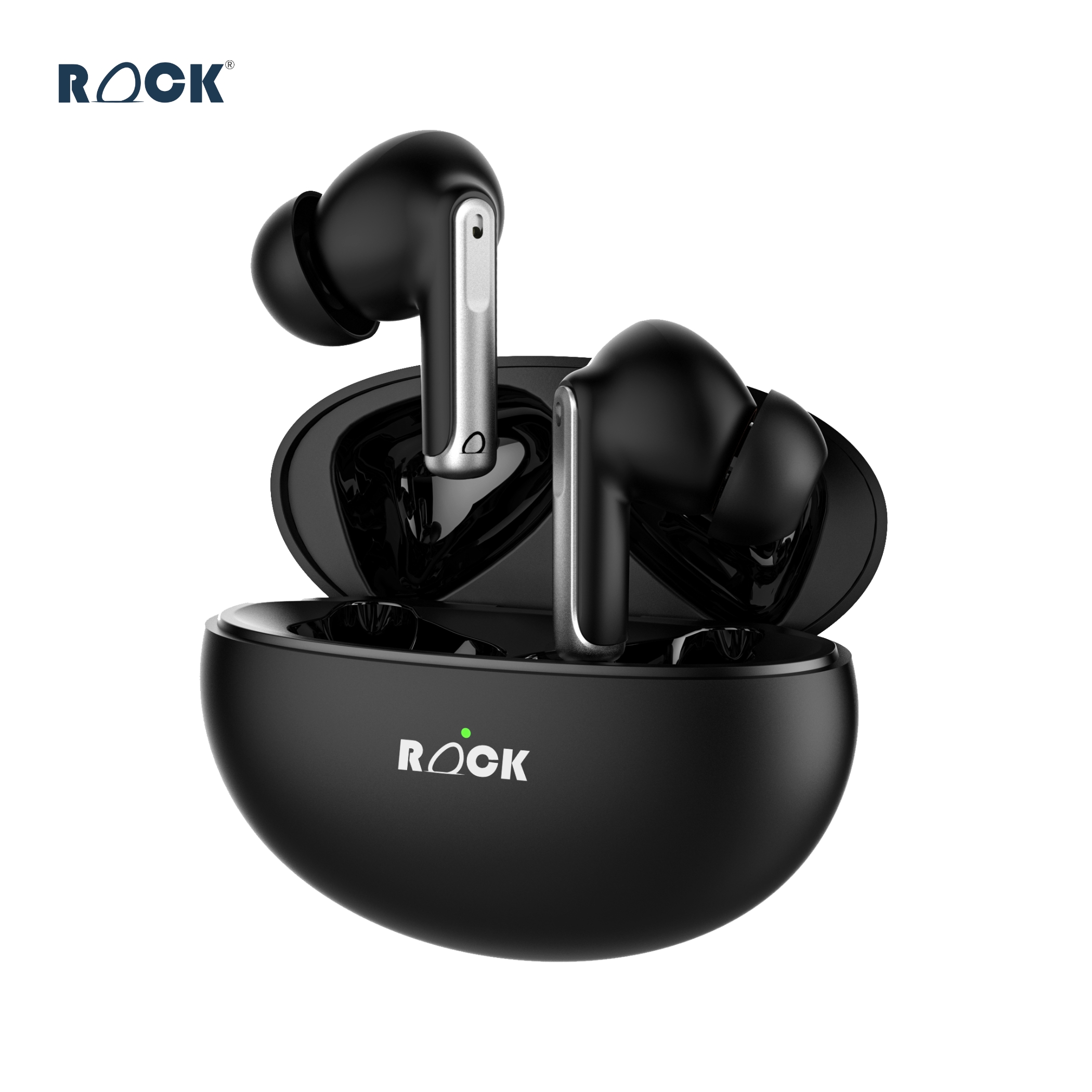Rock Wave earbuds TWS in-Ear Earbuds with ANC (Upto 35dB) ll Transparency Mode ll Game Mode ll | 35H Playtime ll Fast Charging ll BT 5.3 ll 10mm Driver