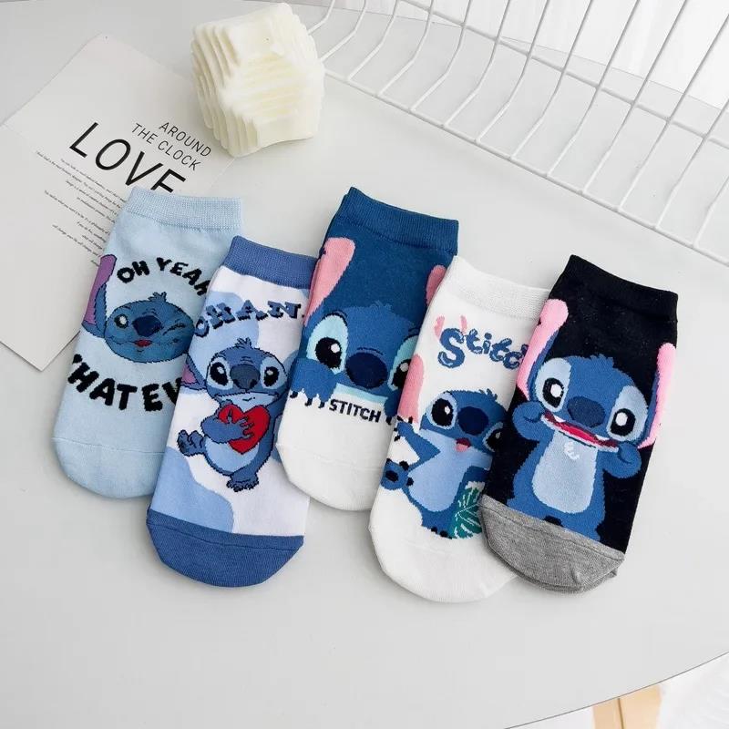 Combed cotton socks ladies Sanrio socks girls new style 1 pair breathable cartoon socks sewn cute ladies boat socks