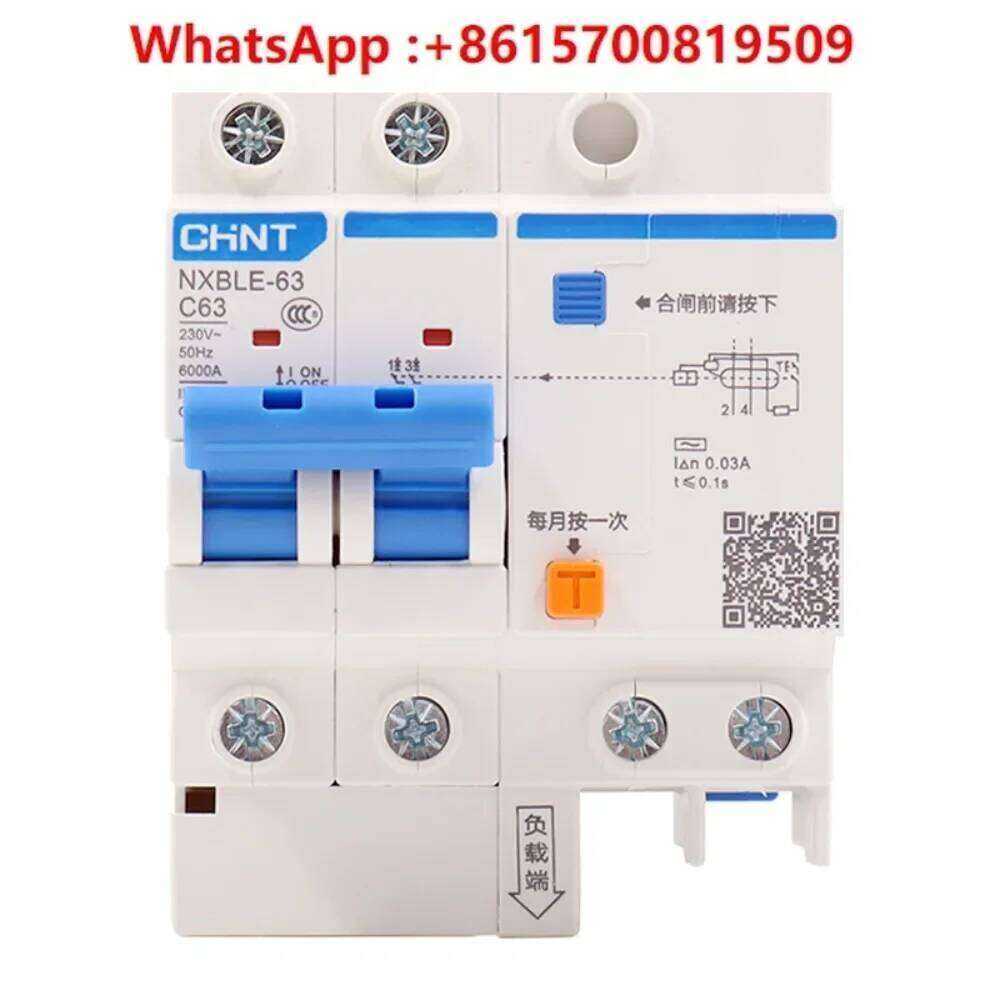 switch with Household 2p4p circuit breaker 32a63a125a Air conditioner NXBLE leakage protection