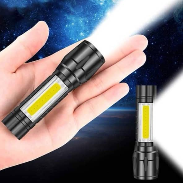 500 Lumen Portable Mini LED Work Light, Portable Torch, USB Charging, Waterproof Mechanic Light
