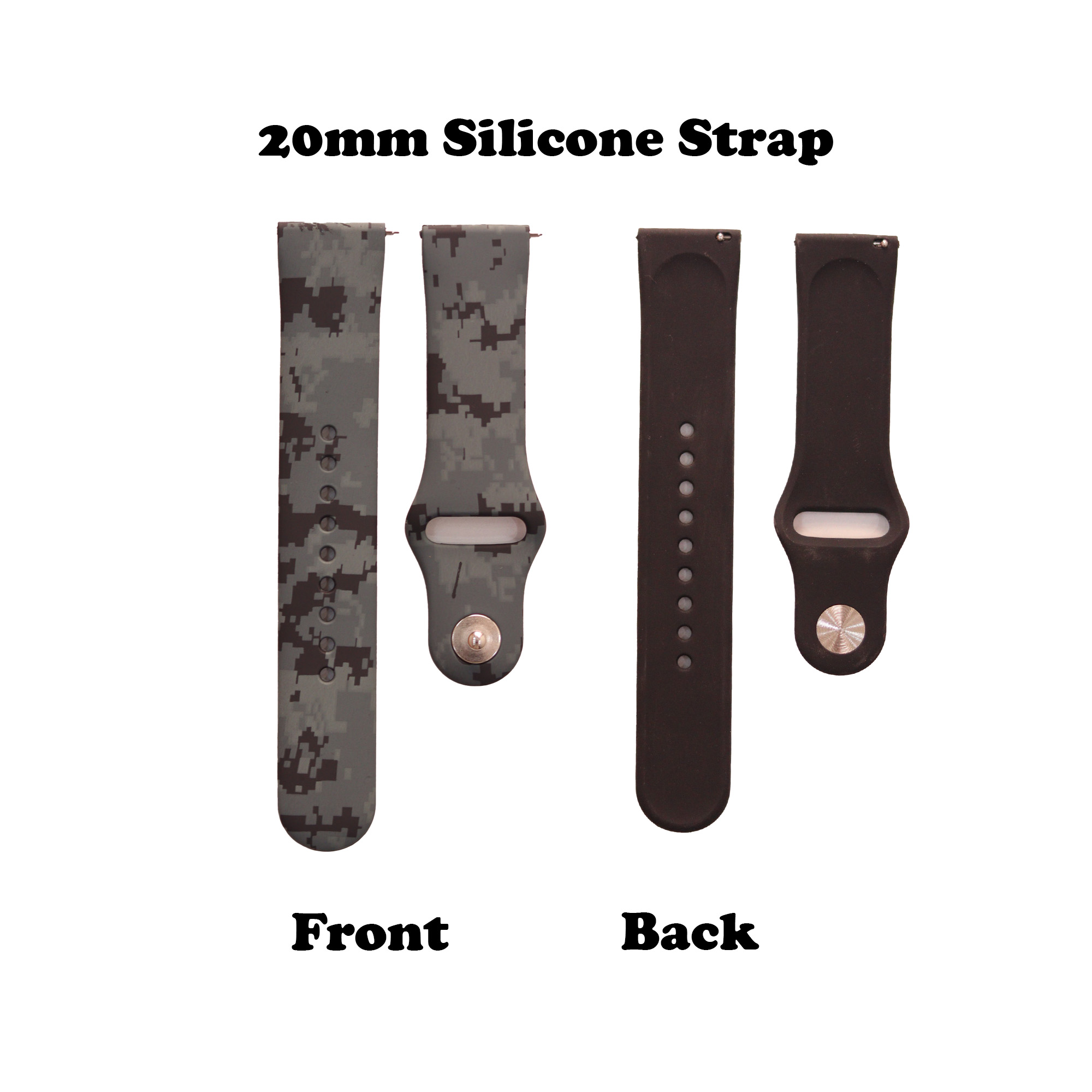 20mm Soft Silicone Strap For Amazfit GTS/Amazfit Bip/Amazfit Bip U Replacement Wristband Accessories