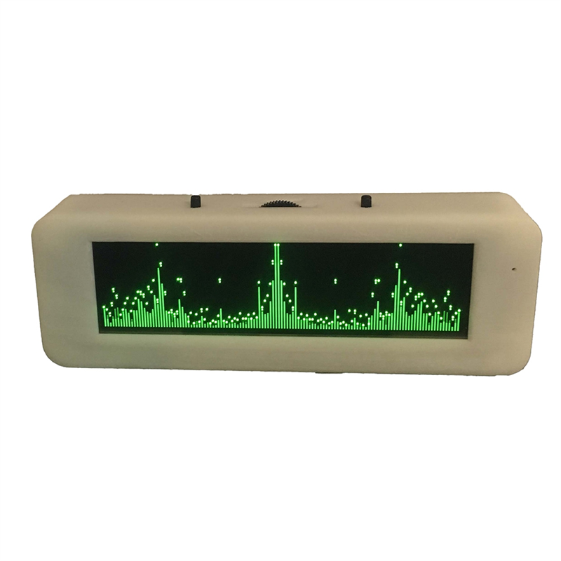 Music Spectrum Display Voice-Controlled Vehicle Professional HiFi OLED Music Spectrum Display Green