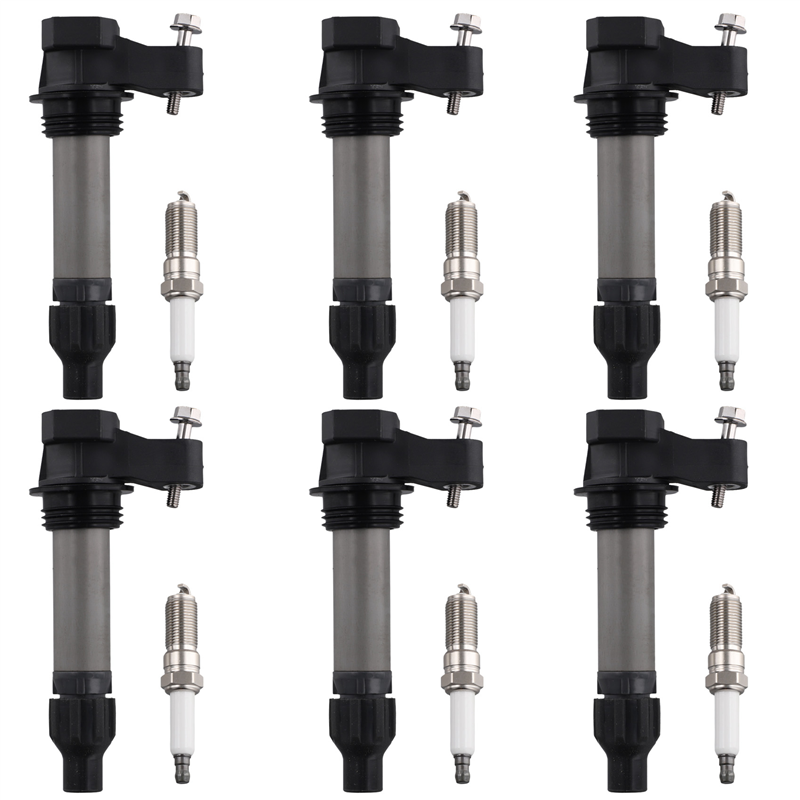 6 Ignition Coil + 6 Spark Plug for 3.6L UF569