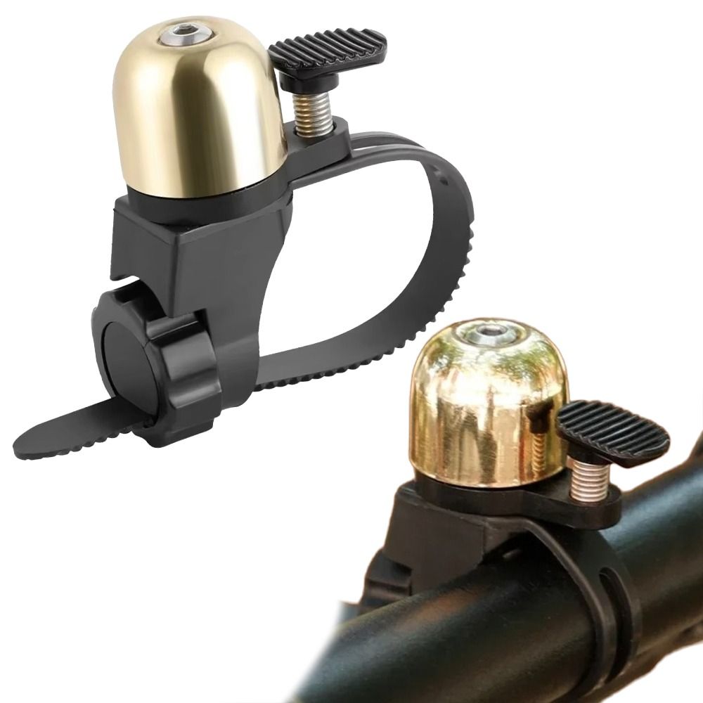 New with Loud Sound Bicycle Bell Retro Classic Copper Bell Creative Mini Mountain Bike Bells for Bike Handlebars