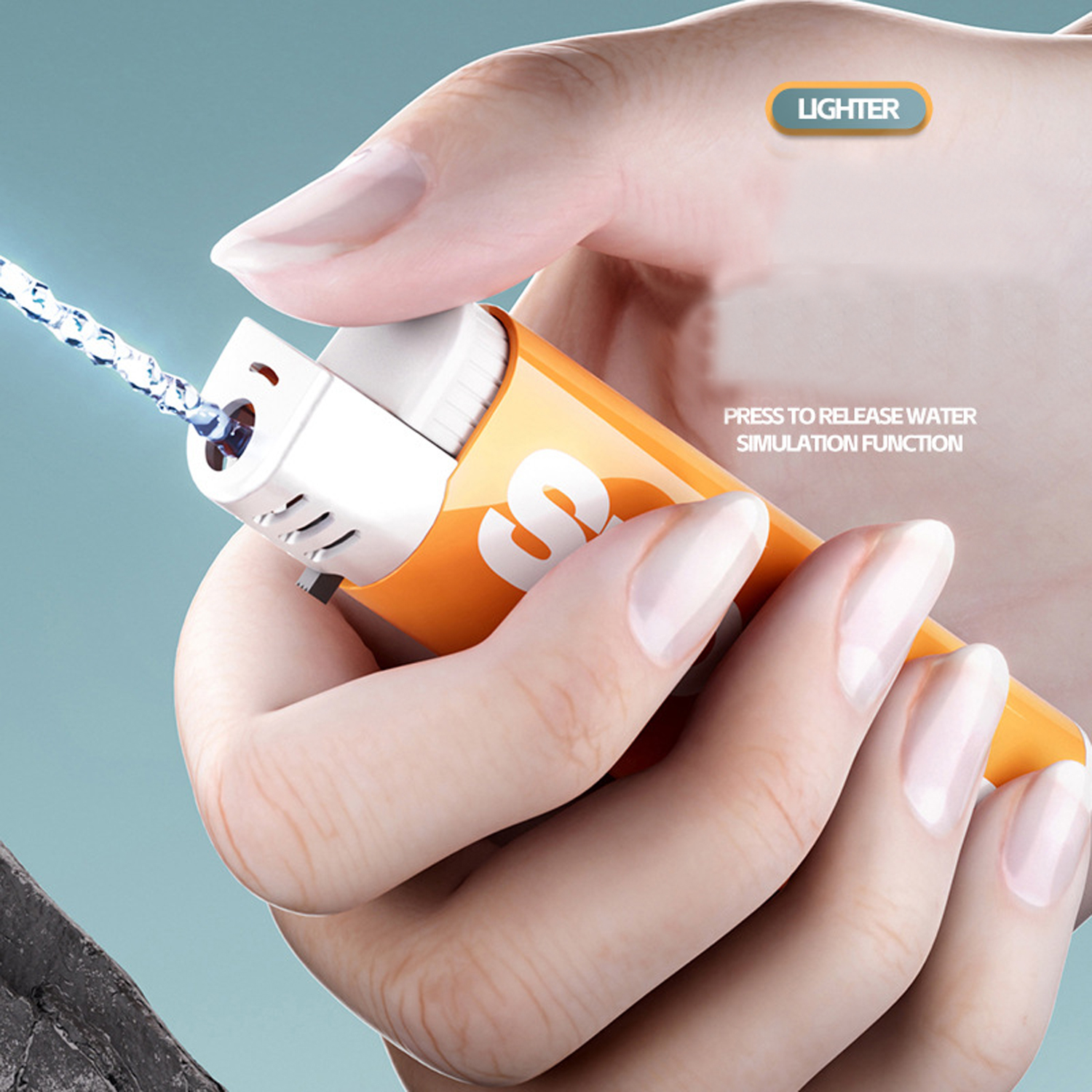 Agaze Prank Lighter Sprays Water