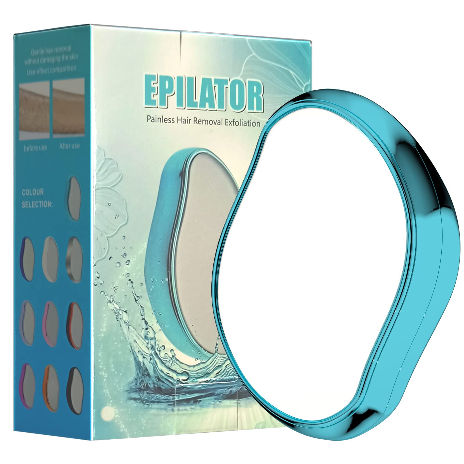 Safe Painless Physical Hair Removal Epilators Crystal Hair Eraser for Body Arm