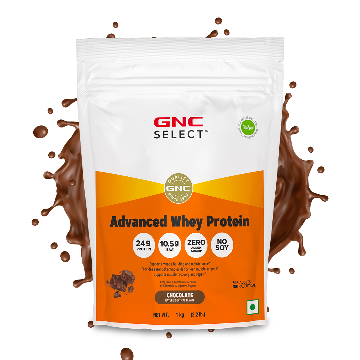 Bigmuscles Nutrition Gold Whey Protein 1Kg (37g Serving) For Boosts Strength With Faster Recovery & Lean Muscles Gains