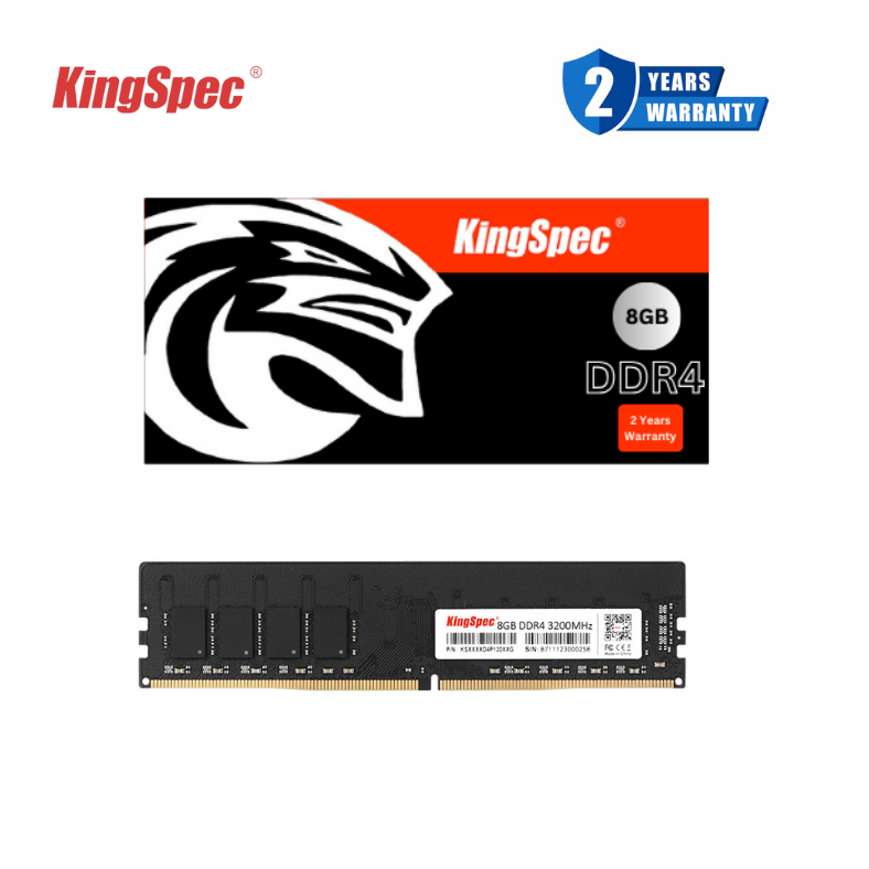 Kingspec DDR4 8GB 3200MHz Desktop RAM With 2 Years Warranty