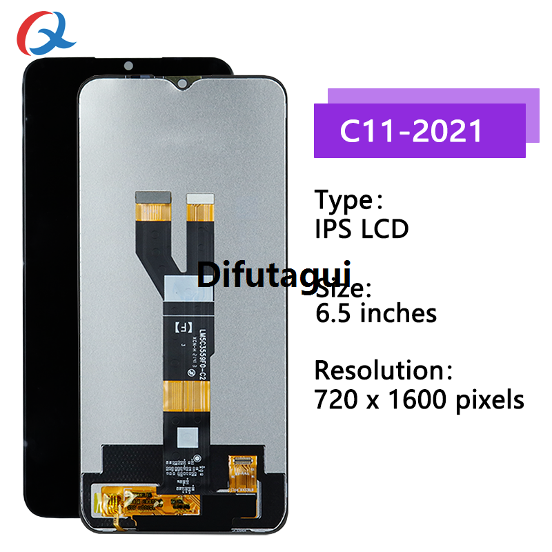 Difutagui New style>New style Pantalla for realme C11 2021 lcd Digitizer Assembly Luxury screen replacement Mobile Phone Lcd for realme C11 2021 display