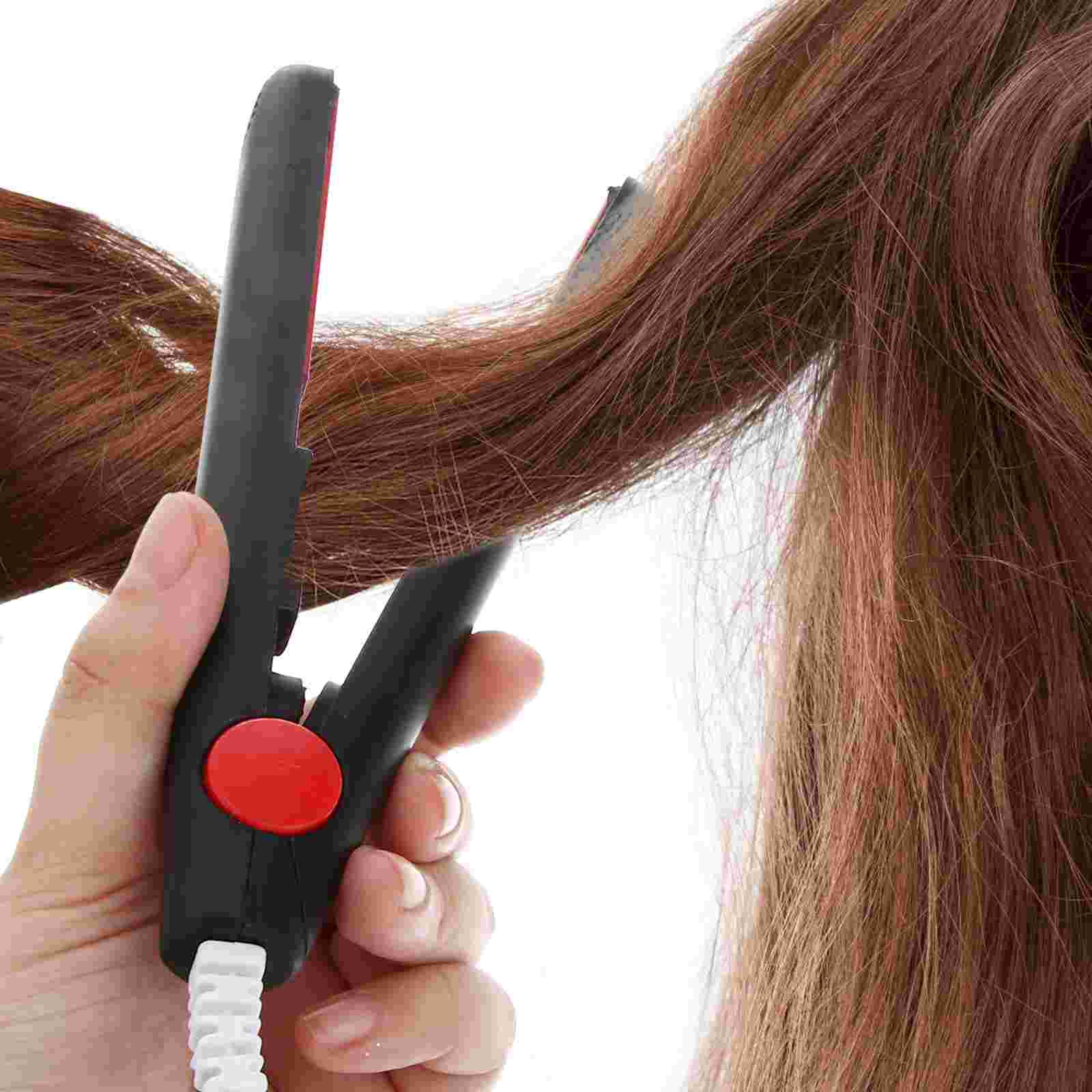 New style Stick styling tool high quality flat iron straight heat comb mini professional hair straightener curls