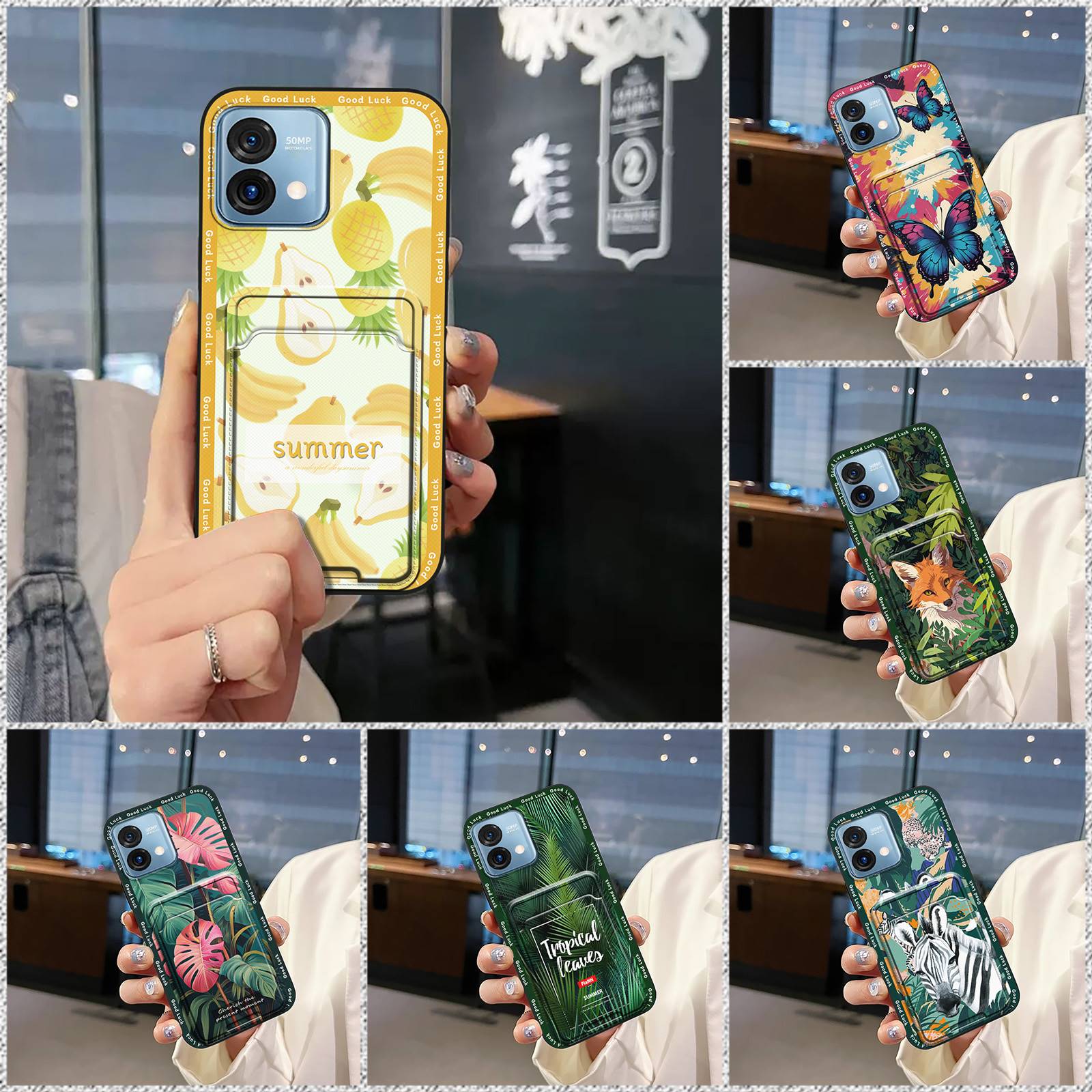 Shockproof Fashion Design Phone Case For Honor600 Pro Back Cover Soft case Protective TPU Full wrap Graffiti Cartoon