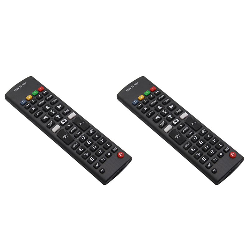 2X Replacement Remote Control Akb75375604 for Tv Smart 32Lk540Bpua 32Lk610Bpua