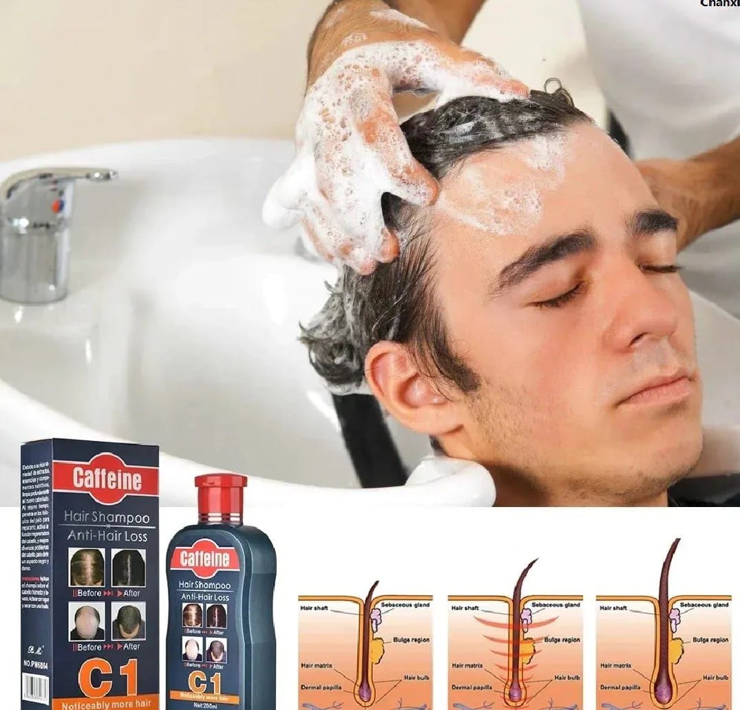 Caffeine Hair Growth Shampoo 200 ml Hair Loss Treatment Shampoo