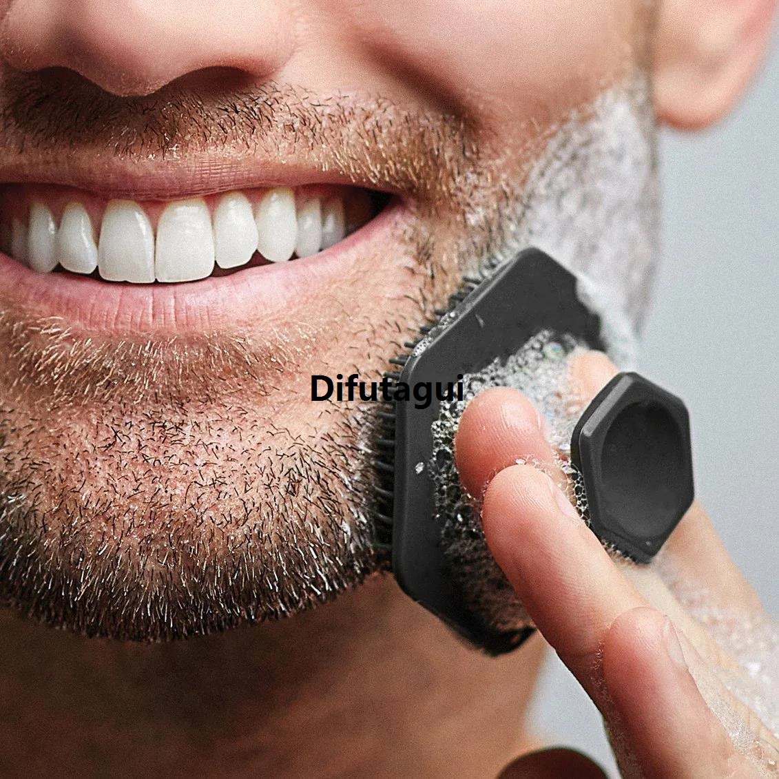 Difutagui 2025 New New silicone cleanser Face wash brush Face wash brush children's shampoo shower brush
