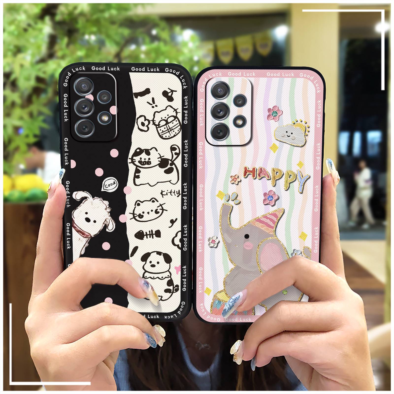 TPU Full wrap Phone Case For Samsung Galaxy F06 5G/M06 5G/SM-E066B Protective Durable Cute Phone Pouch Anti-knock