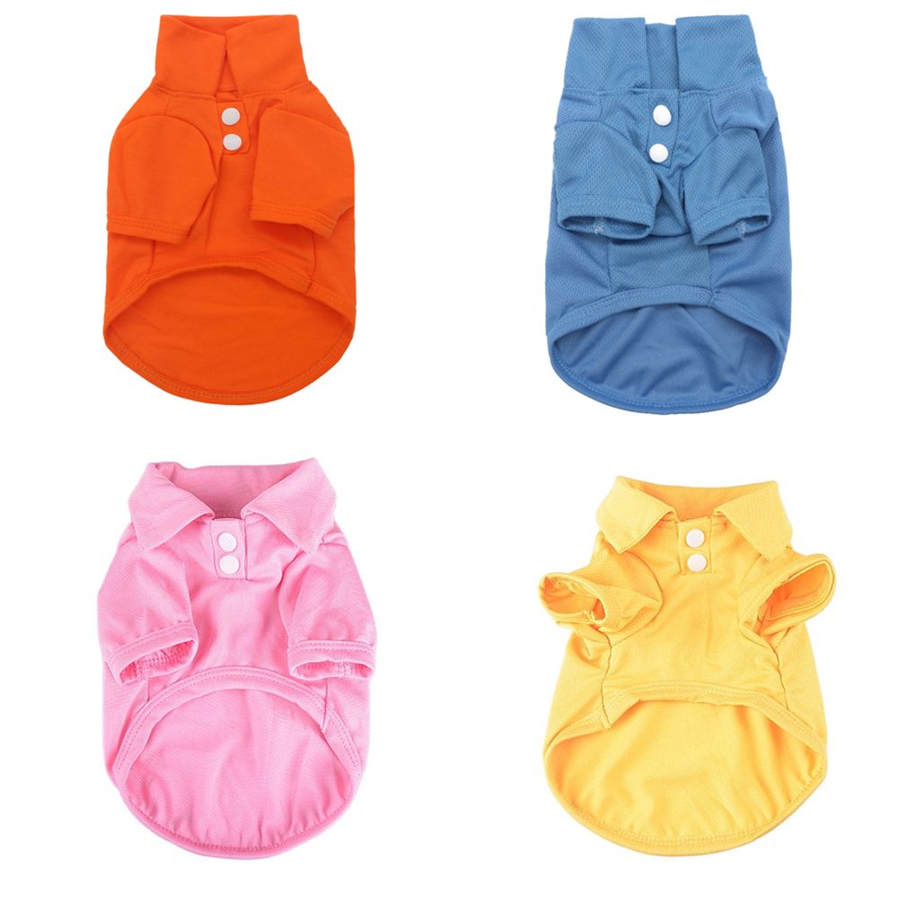 Cotton T-shirt Lovely Teddy Dog Pet Clothing Cat Clothes Dog Vests Puppy Clothing