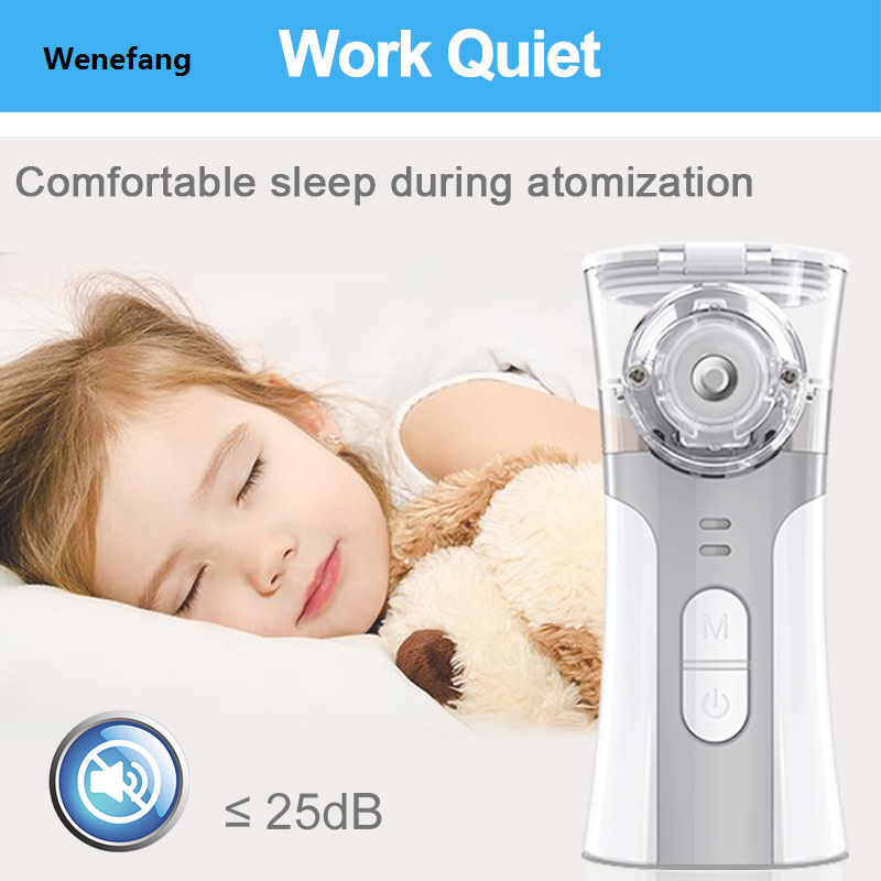 Wenefang Medical Equipment Inhale Nebulizer Steam Inhaler Vaporiser Machine New for Children Baby Ultrasonic Humidifier Inalador Nebulizador
