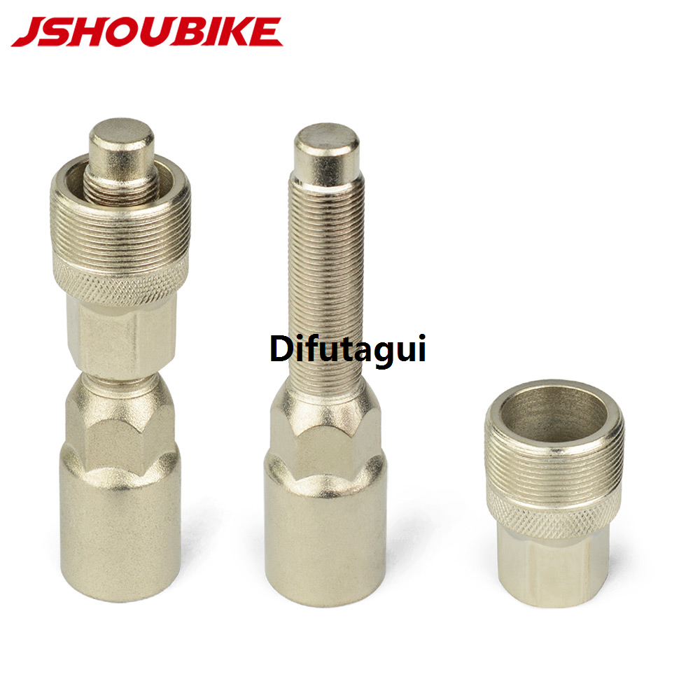 HOT JSHOU BIKE Crank Wheel Extractor Bottom Bracket Axis Cycling Crankset Pedal Remover Repair Bicycle Puller Bolts Tool