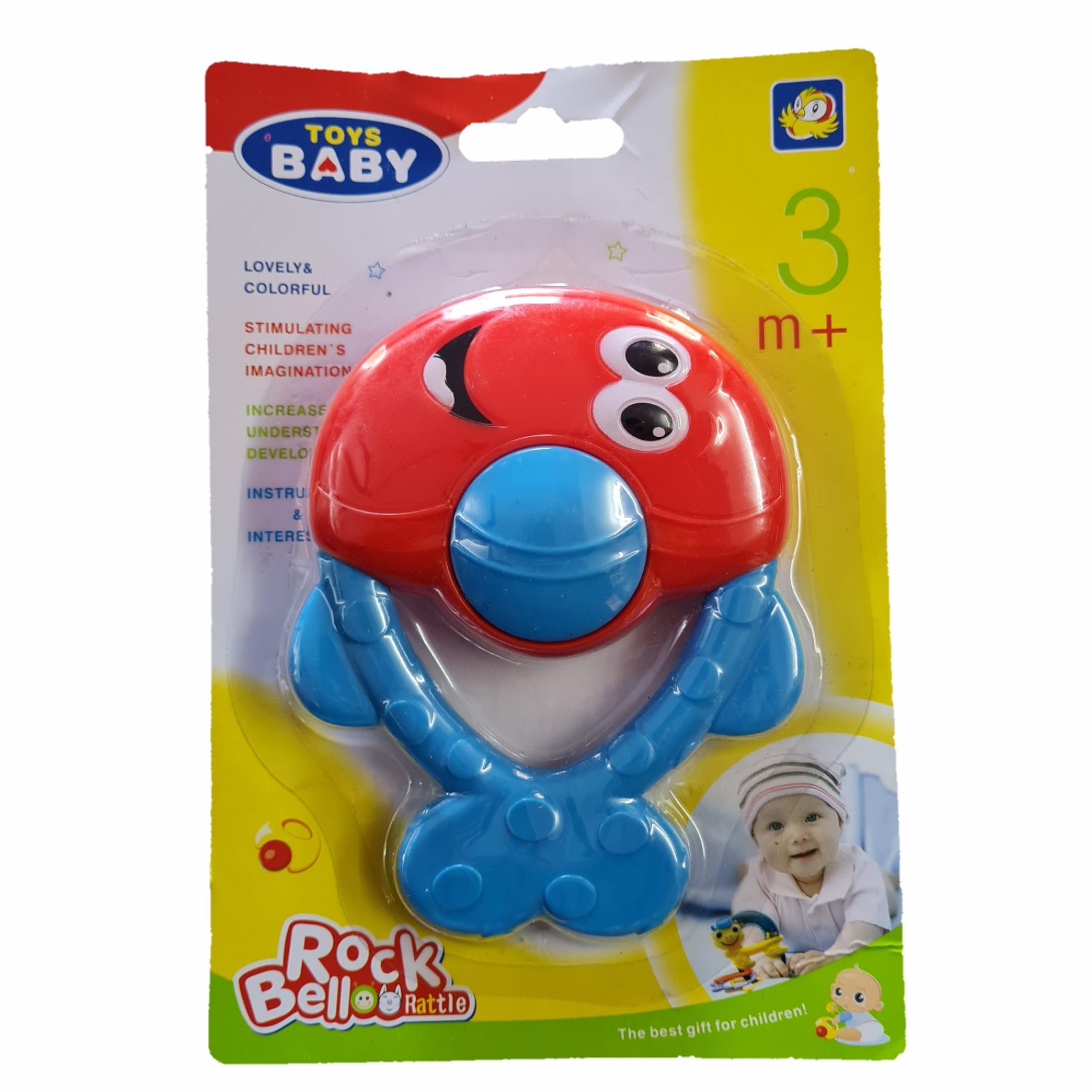 Baby Fish Rattle Toy For Infants / 3 Months Plus