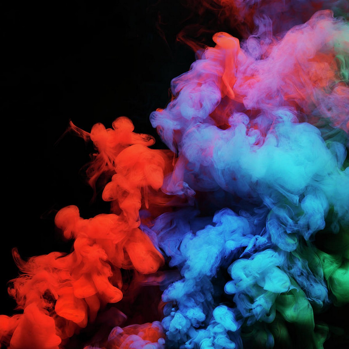 Holi Color Smoke Rainbow Fog For Holi Pack Of 5