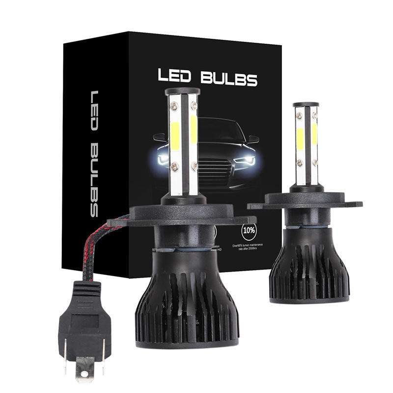 Cross-border exclusive automotive LED headlights h1h11 bulb h7 super bright h4 far and near integrated 9005 modified 9012 lights