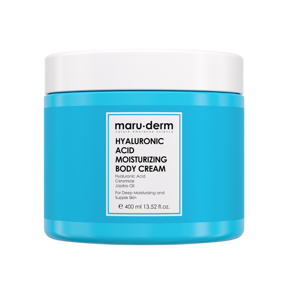 Maru Derm Hyaluronic Acid Moisturizing Body Cream 400 ML