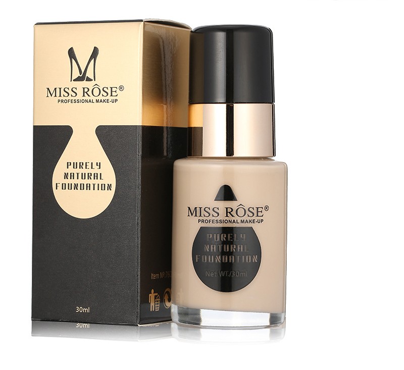 Miss Rose Professional Makeup Purely Natural Foundation 30ml