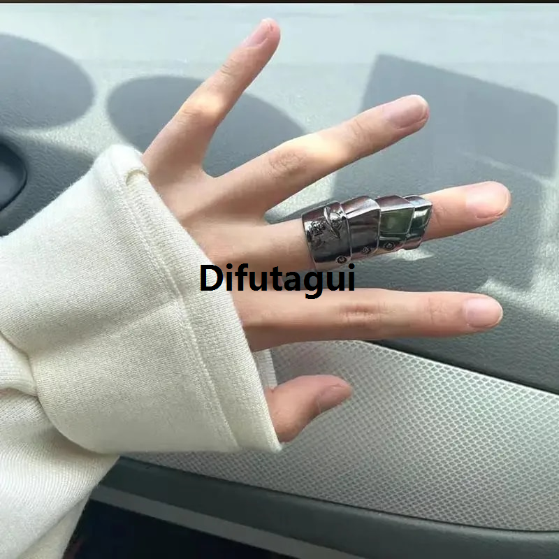 Difutagui Accessories, gifts, universal rings, joints, rockable rings, armor rings, metals, New Nana Osaki, anime, cosplay, punk style, mobile, men, women, fashion, jewelry
