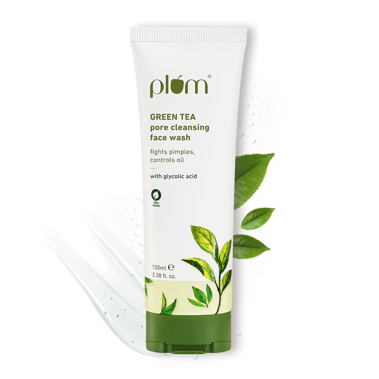 Plum Goodness Green Tea Pore Cleansing Face Wash 100Gm