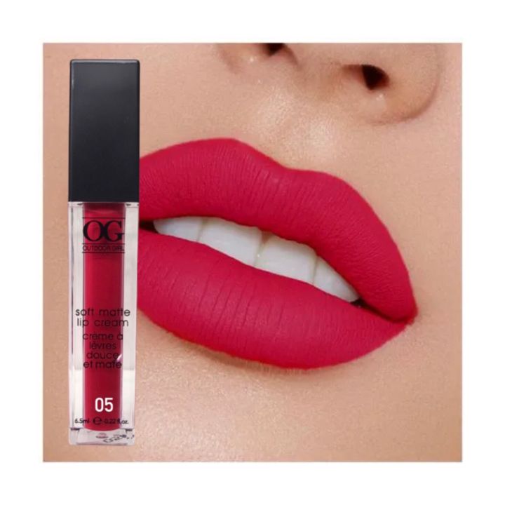 Transferproof & Waterproof OG Outdoor Girl Soft Matte Lipstick (OG)