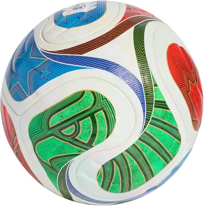 World Cup 2026 Competition Ball - Inspired by la Ola Wave Design, Seamless Surface for Precision and Stability, FIFA Quality Pro