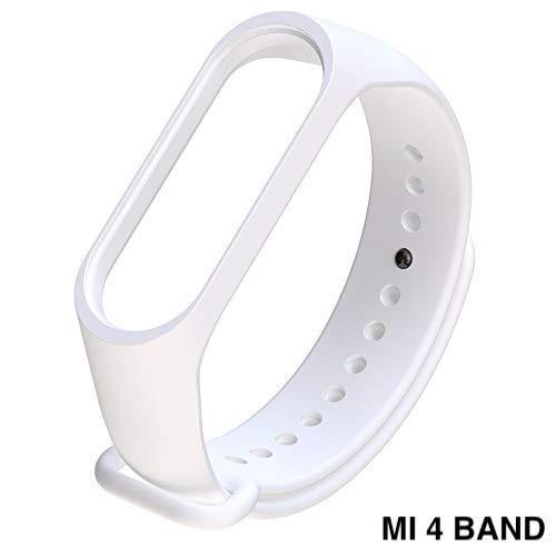 Straps For Xiaomi Mi Band 4 Replacement Sport Silicone White