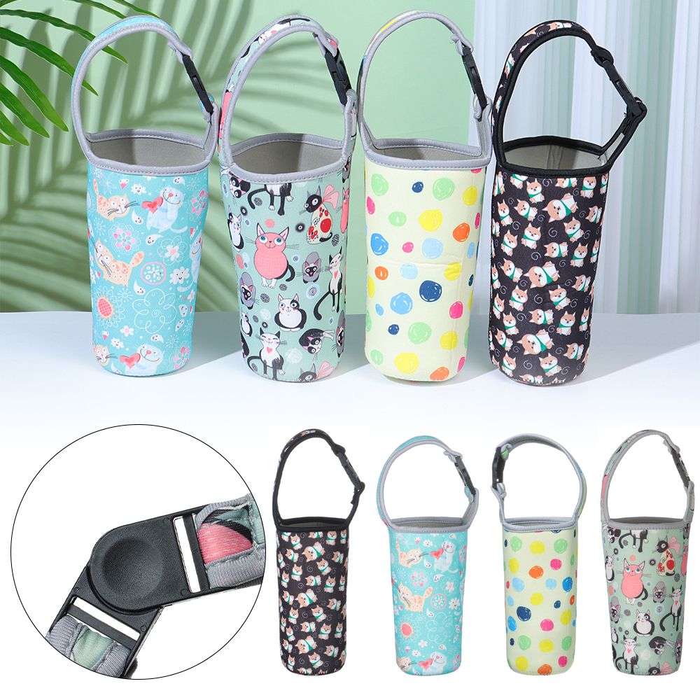 Accessories Tumbler Portable Carrier Cup Pouch Cup Sleeve Mug Holder Beverage Bag Water Bottle Bag