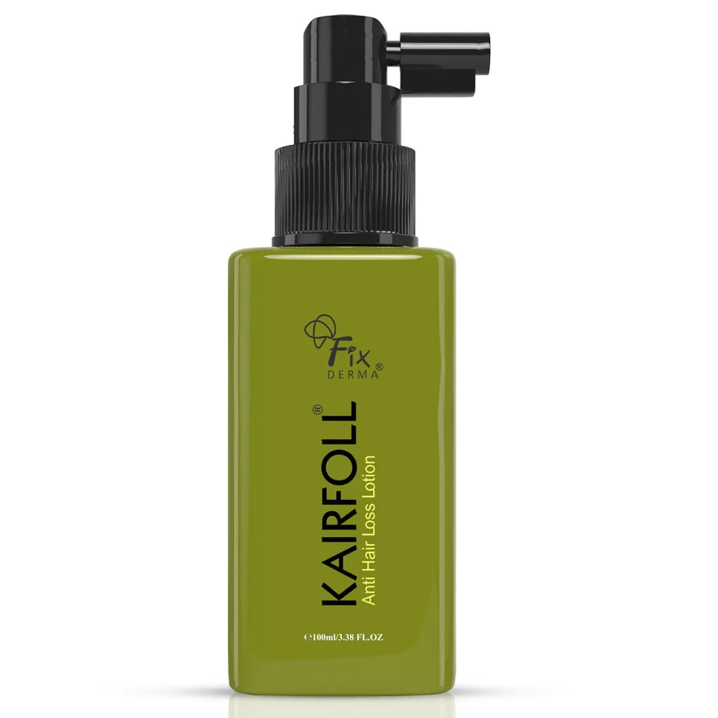 [ Special Offer Clearance Sale] Fix Derma Kairfoll Anti Hair Loss Lotion 100ml | with Pronalen Fibro Actif + Biotin + Calcium Pantothenate | Promotes Hair Growth - Kairfall Lotion