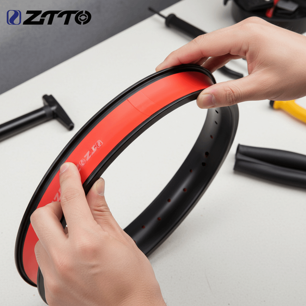 Durable ZTTO MTB Snow Bike Rim Tapes Thicken Nylon Anti-Puncture Bike Inner Tube Pads Explosion-Proof Bike Tire Liners Road Bike