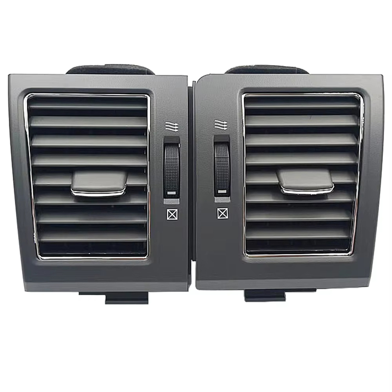 Fullhaodd Car Center Dash Air Vent Outlet Grille Air Conditioner Air Vent for Land Cruiser LC200 2008-2015 Black