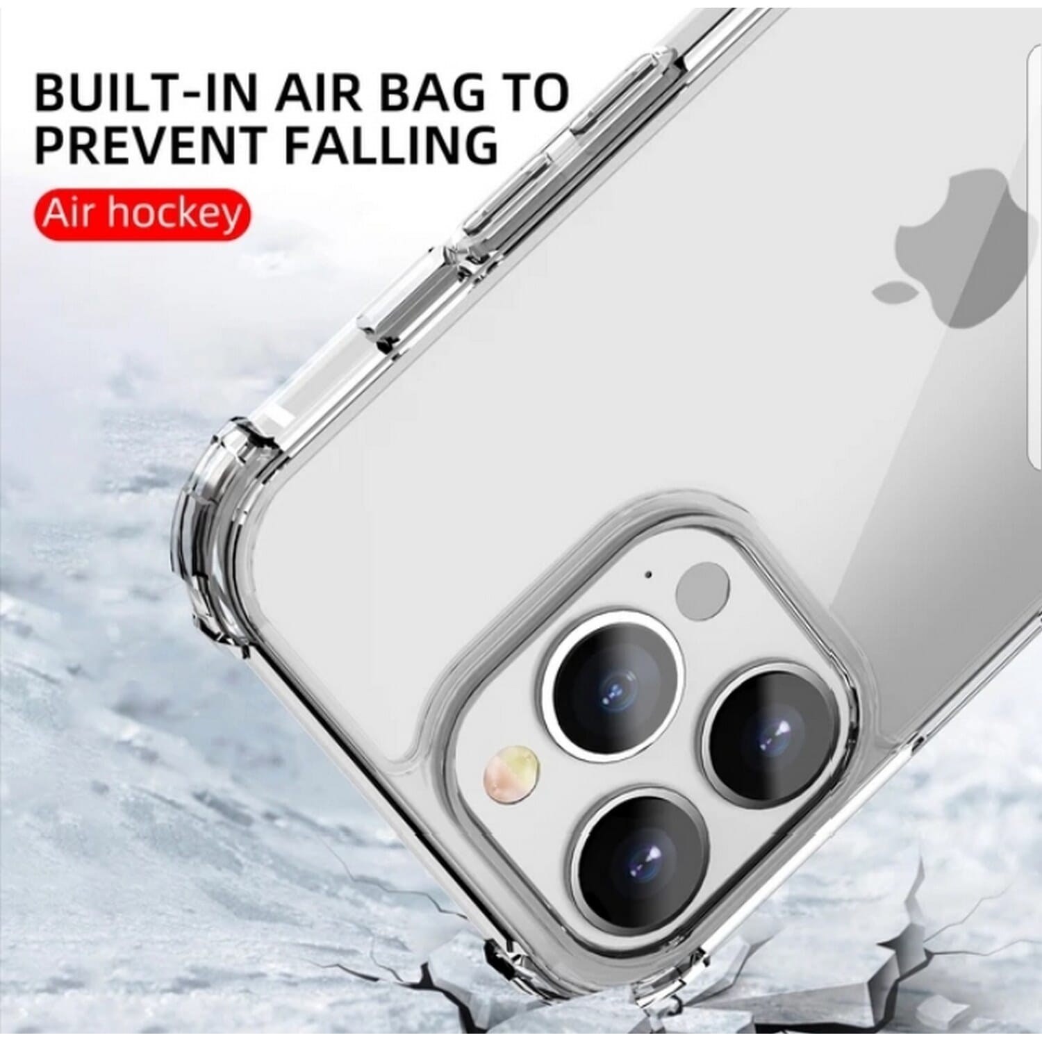 iPhone 12 Pro Max Transparent hard Cover