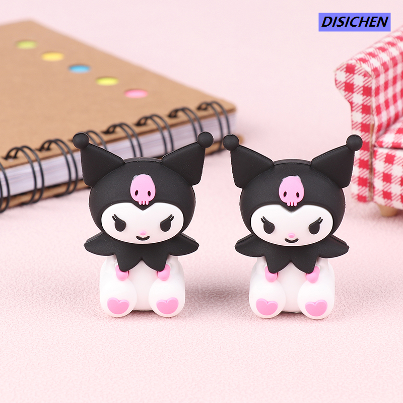 DISICHEN 【High-quality】 Pencil Sharpener Kuromi Accessories Cute Beauty Kawaii Cartoon Pen Turner SEVICH