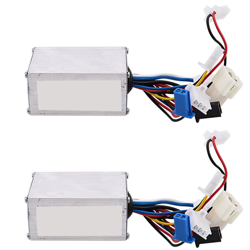 JINMY 2X 24V 250W Brush Motor Controller for Electric Bicycle Scooter Electrombile E-Bike