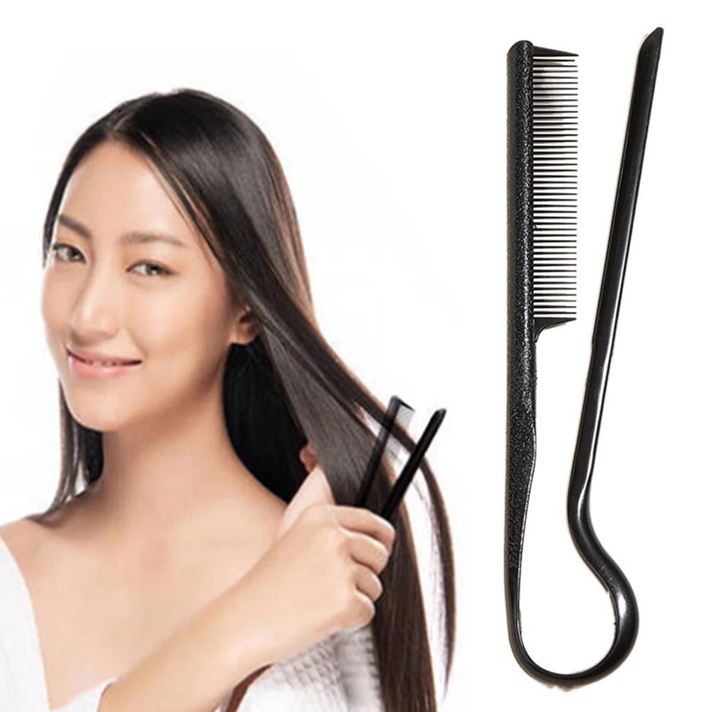 Fashion Anti-static V Type Straightening Comb DIY Salon Haircut Tool Hair Straightener Hair Comb Hairdressing Comb