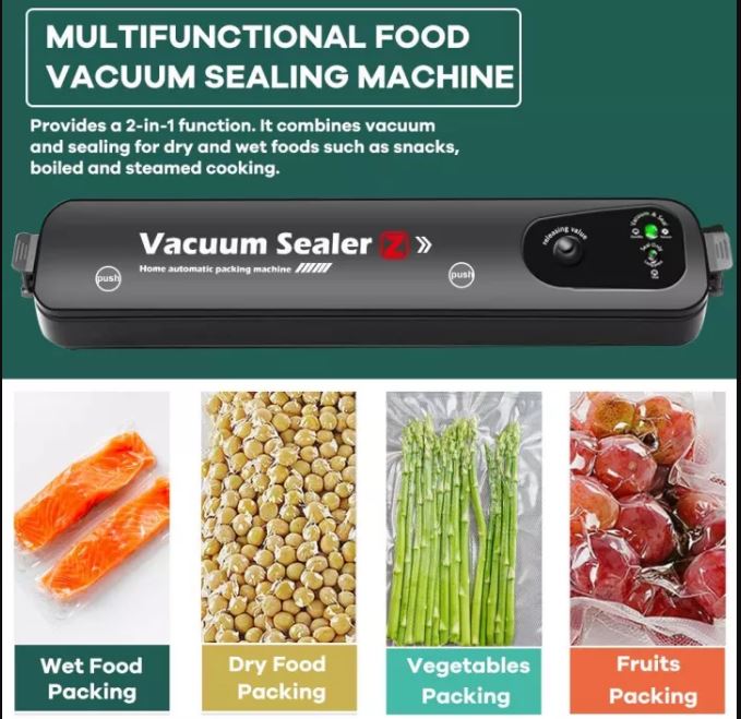 Vacuum Sealer Machine Automatic Packing Machine Home Portable Mini Electric Sealing