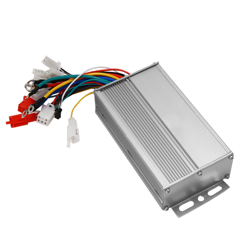NAMUNY 2X 48V 500W Brushless Controller, Aluminium Alloy E-Bike Brushless Motor Controller for Electric Bicycle Scooter